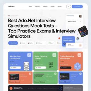 ADO.NET Interview Questions Mock Tests