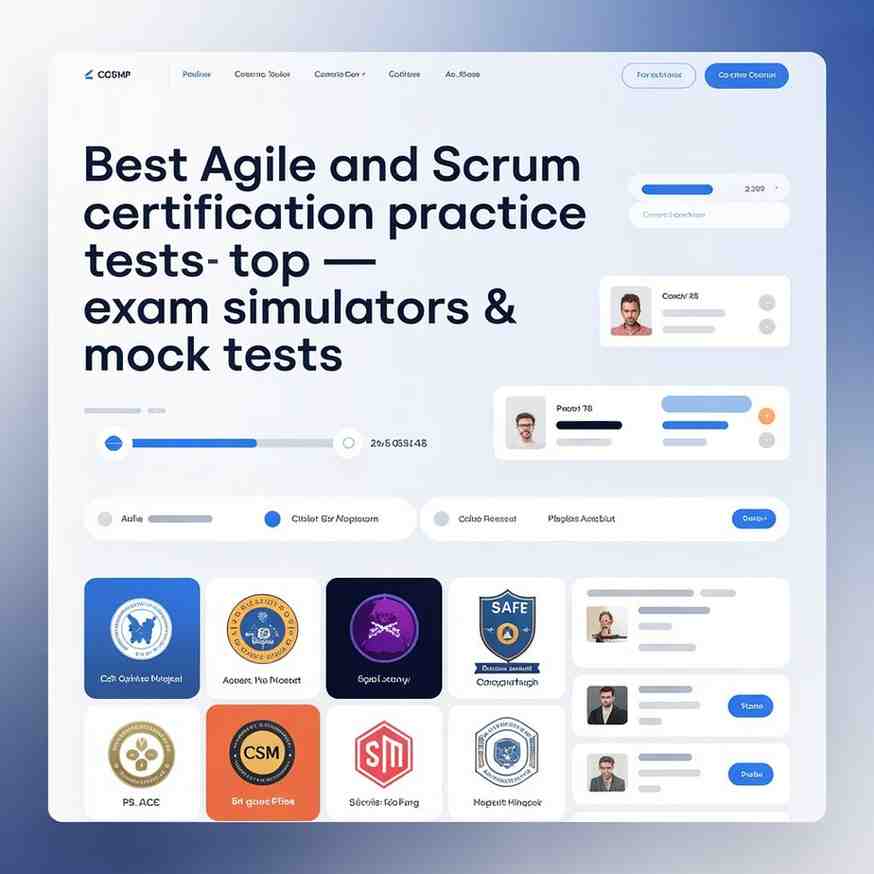 Best Agile and Scrum Certification Practice Tests (2026) – Top Exam Simulators & Mock Tests 9 Best Agile and Scrum Certification Practice Tests